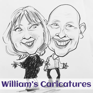 Williams caricatures