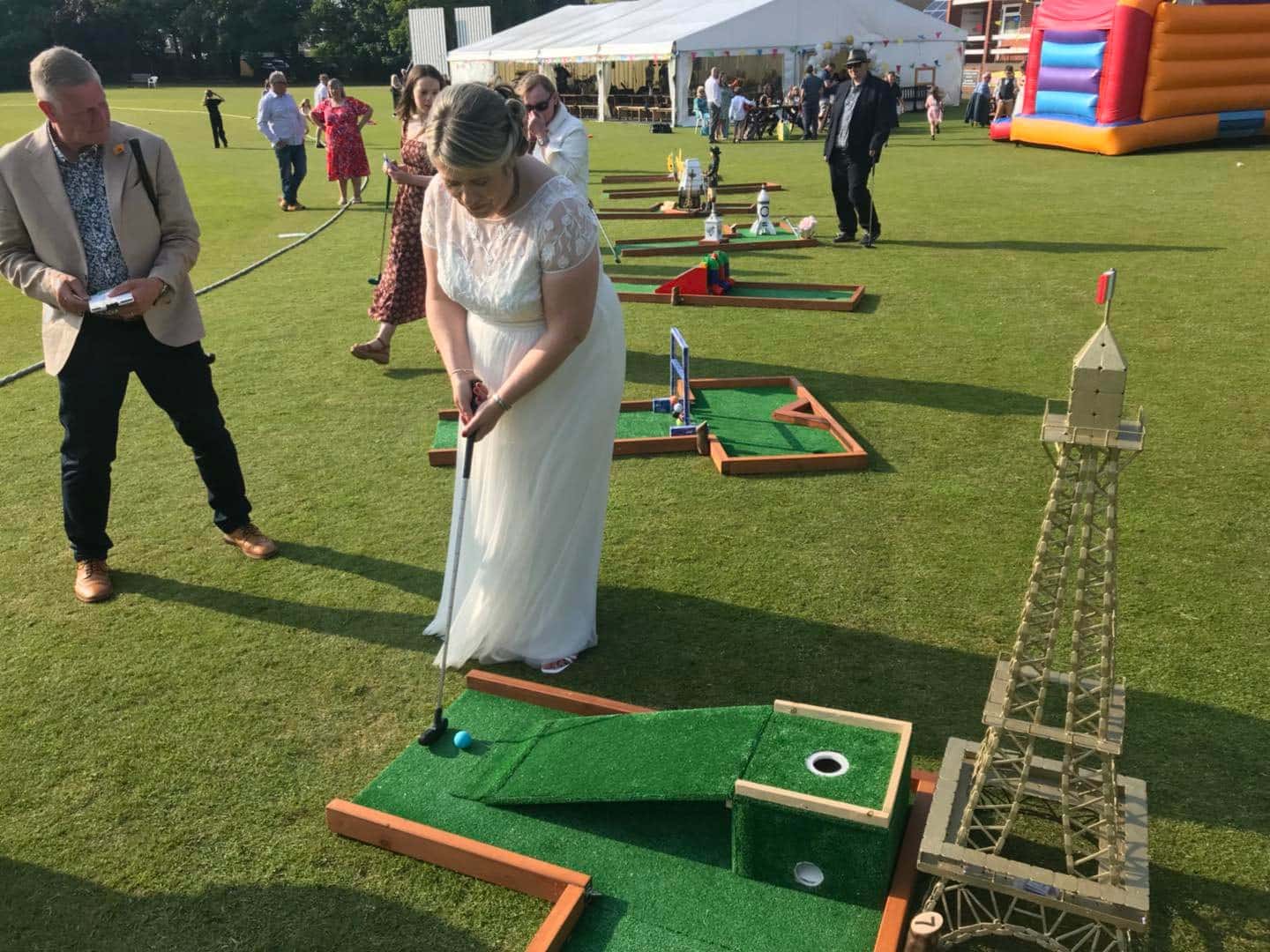 crazy golf hire
