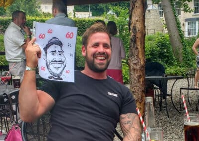 Steve Example Caricatures