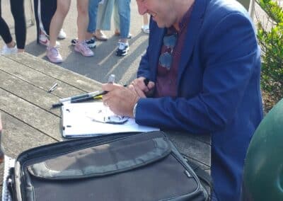 Steve Example Caricatures