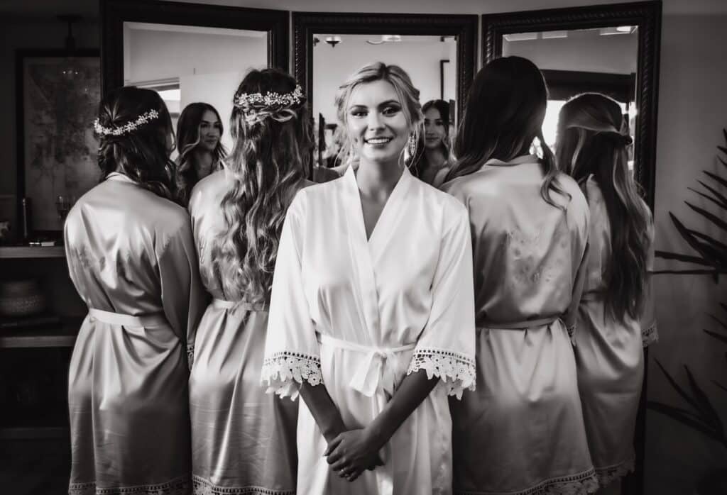 bride getting ready