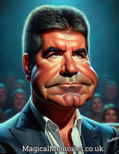 Simon Cowell Caricature