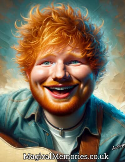 edd sheran caricature 1