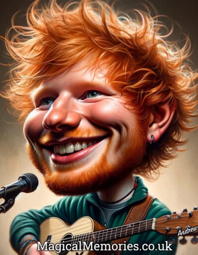 edd sheran caricature 2