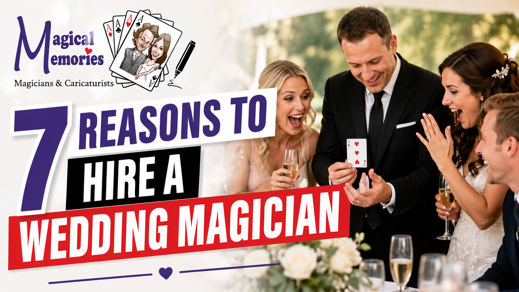 7 Reasons To Hire A Wedding Magician video thumbnail