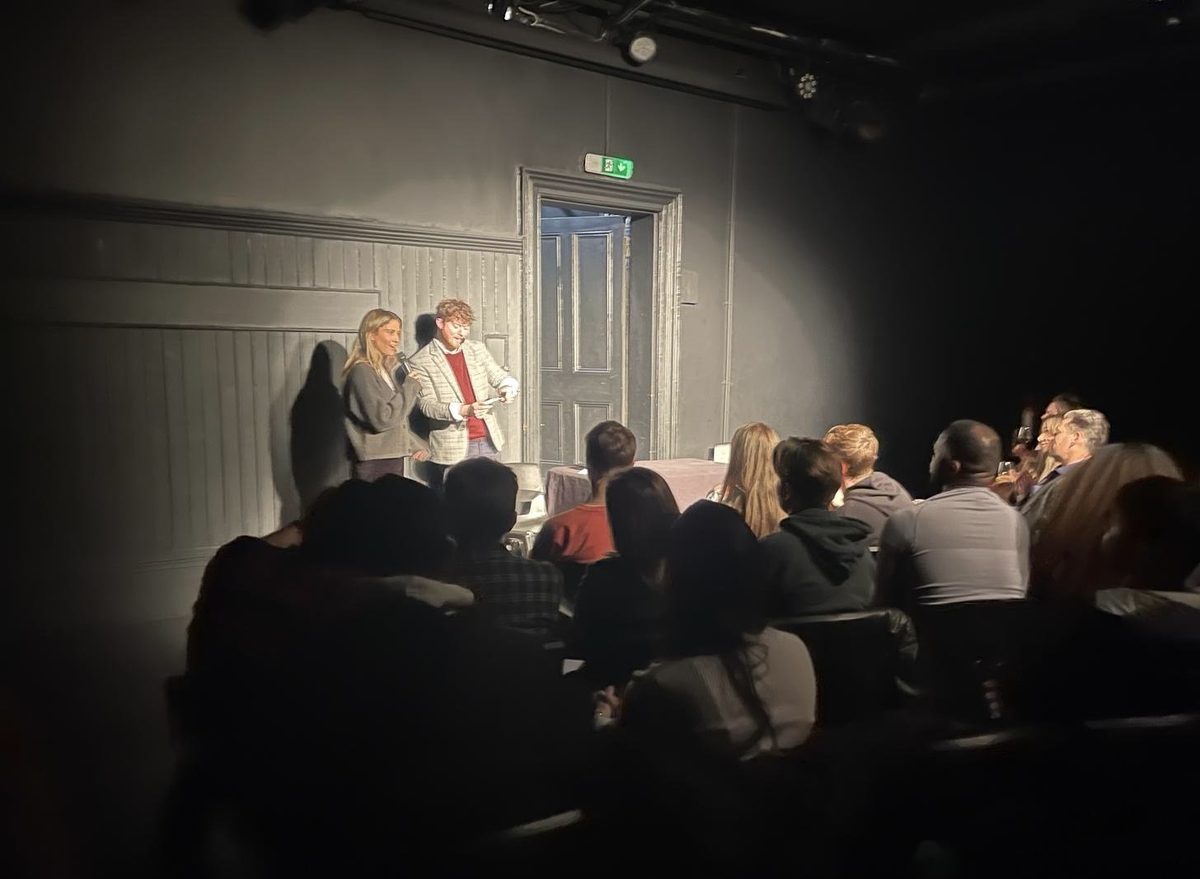 Interactive Magic performing magic and mind-reading on stage