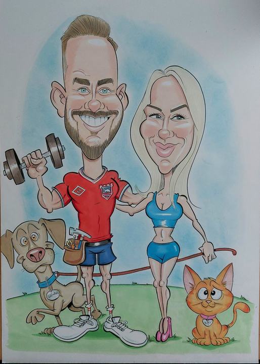 Davey's Caricatures example 11
