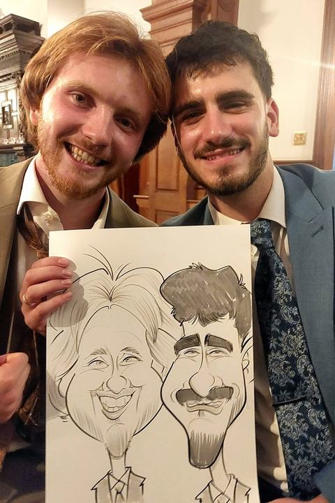 Easel Caricatures example 8