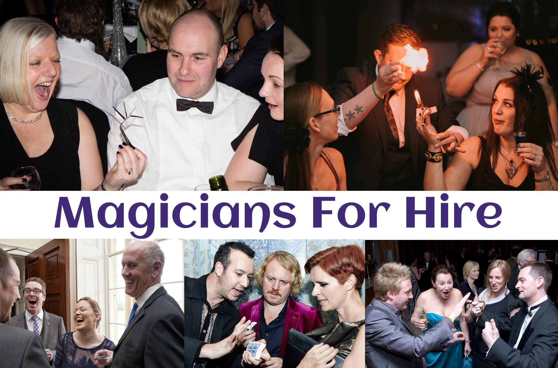 Close Up Magicians For Hire