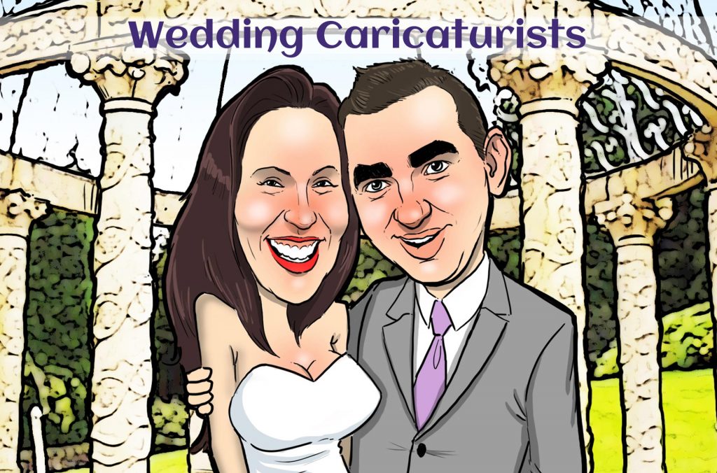 Wedding Caricaturists for hire