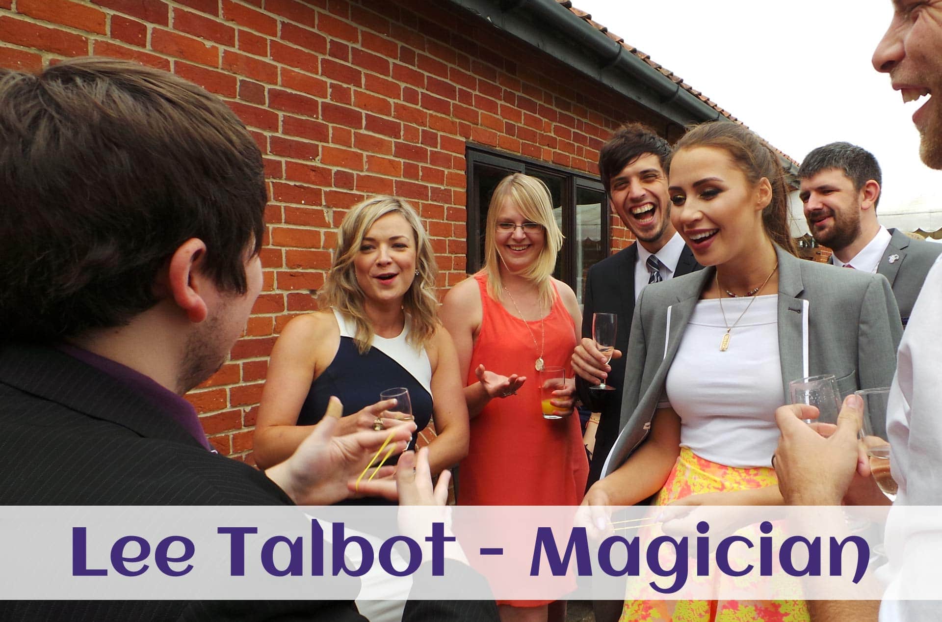 magician Lee Talbot