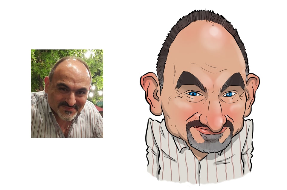 wedding caricaturist Hire