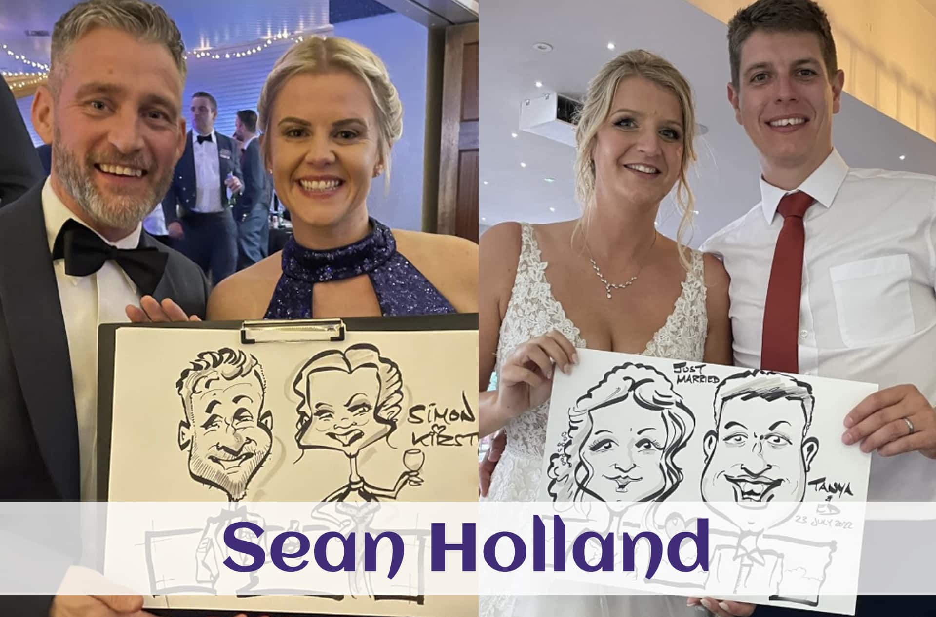 Sean Holland Caricatures