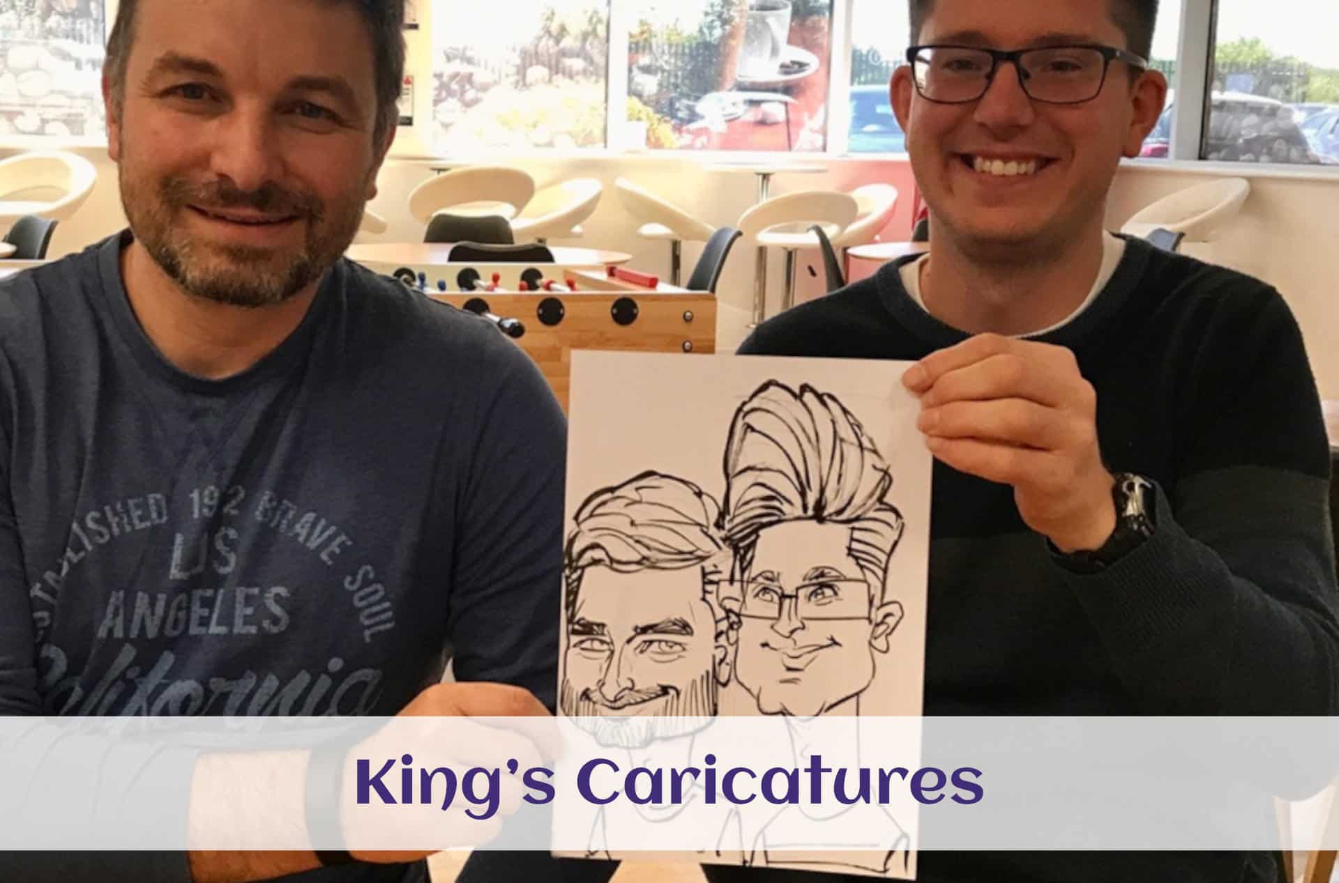 King’s Caricatures Main image