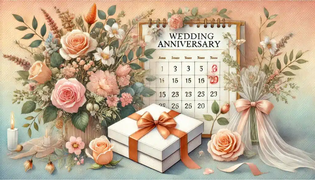 Wedding anniversary milestones