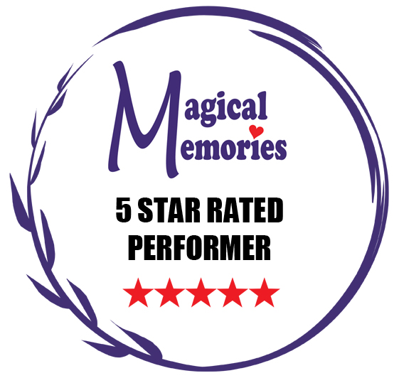 5-Star Rated Performer Badge by Magical Memories