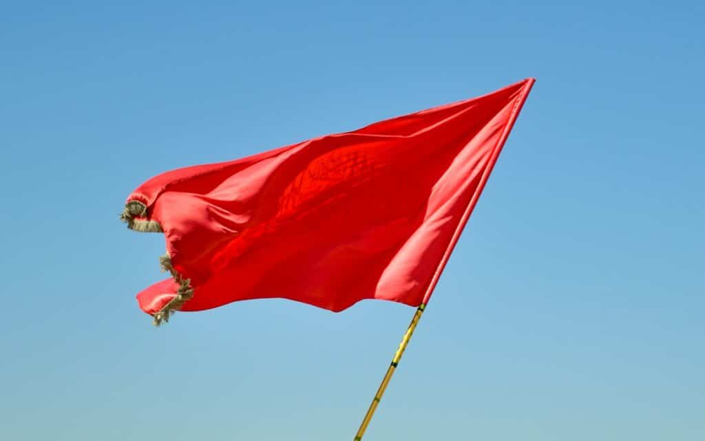 red flag red flag