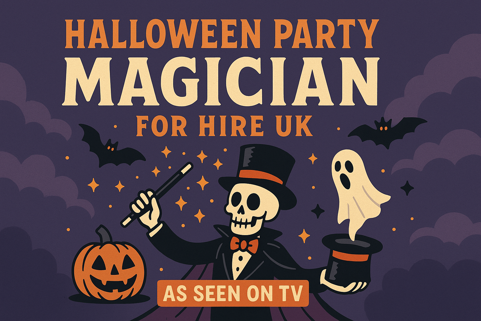 Halloween Party Magician for Hire UK